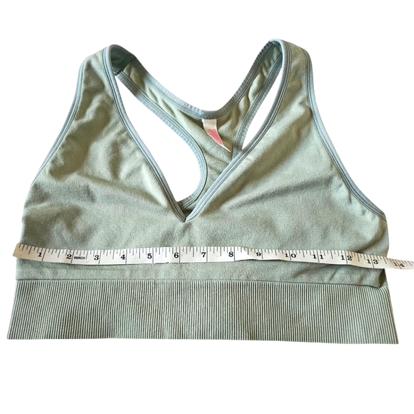Victoria's Secret PINK Mint Green Seamless Plunge Bralette - Picture 6 of 6